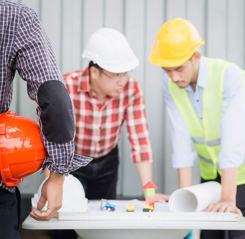 boss talking to employees