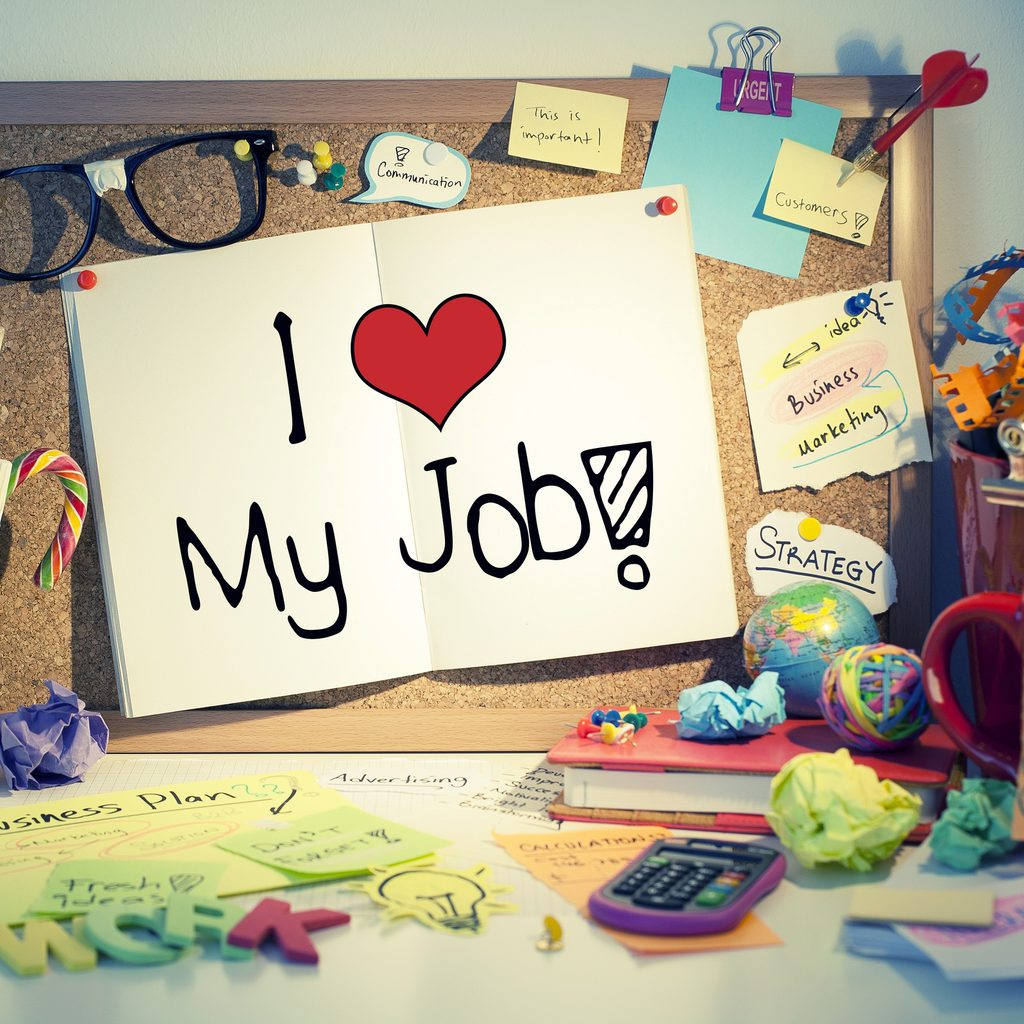 Big sign with red heart