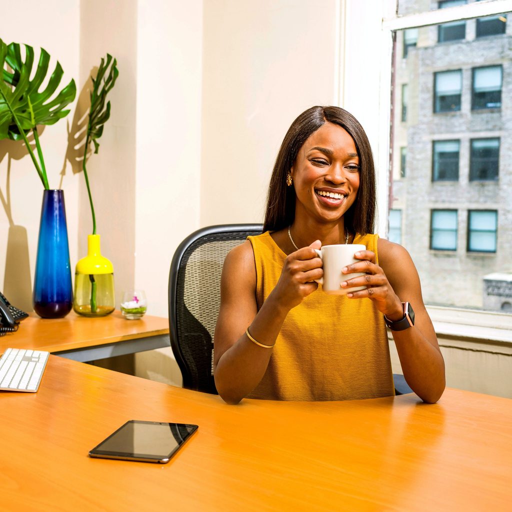 woman-office-coffee
