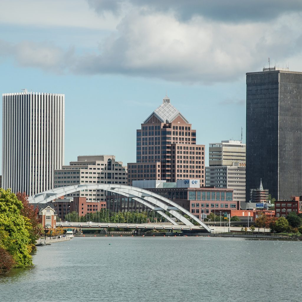 Skyline of Rochester New York