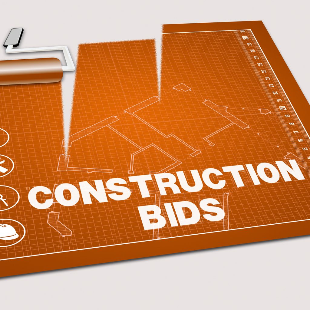 Construction bids graphic