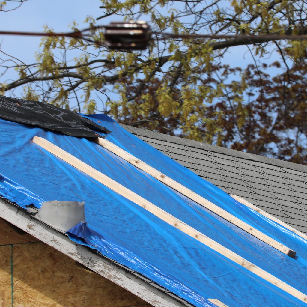 Roof that requires repairs