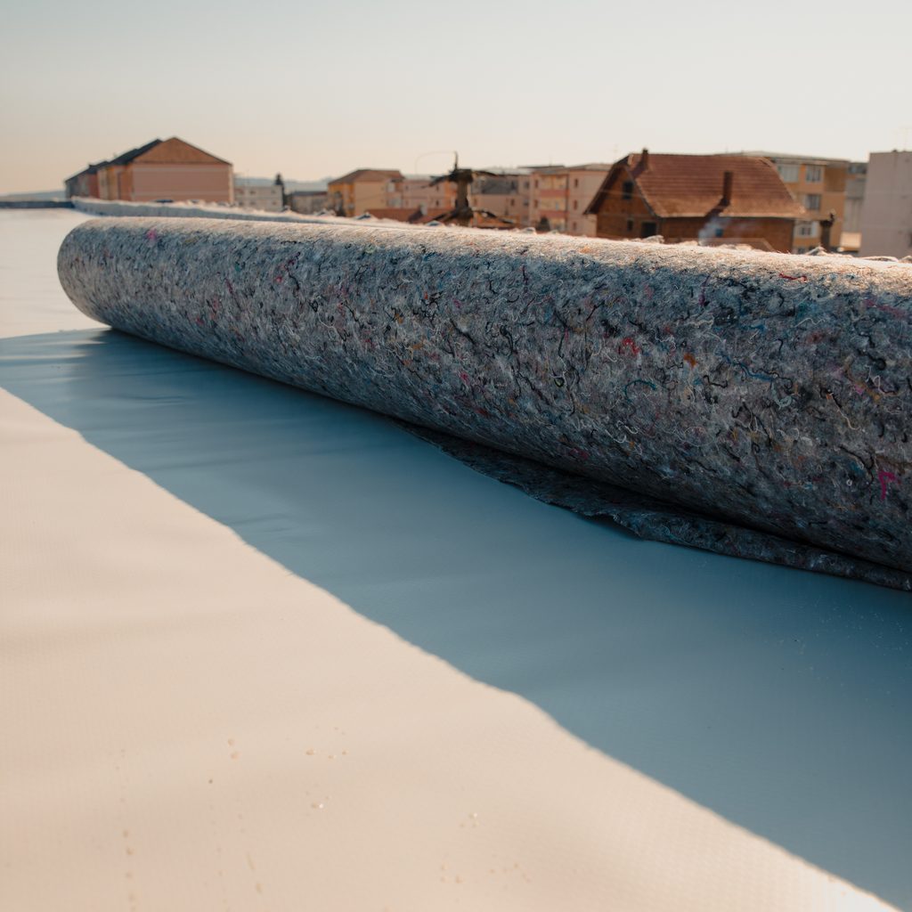 Rubber roofing