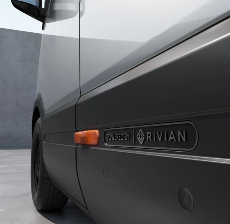 Rivian EV Fleet van