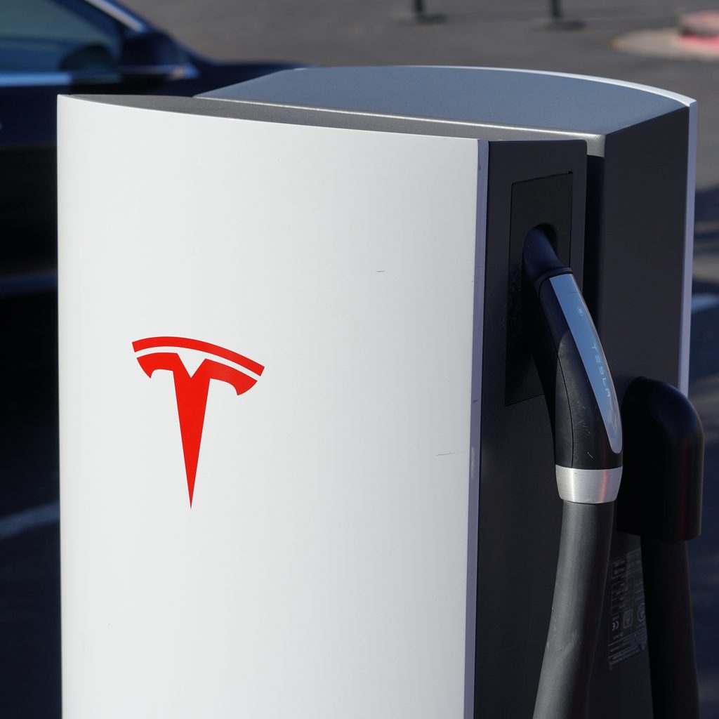 Tesla EV charger