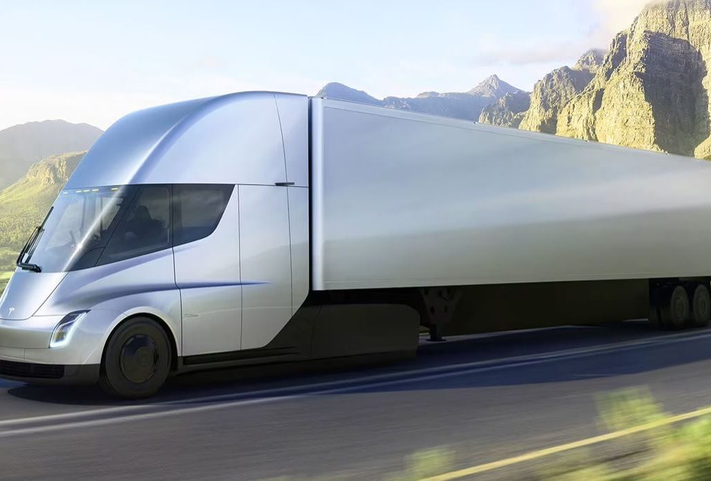 Tesla EV semitruck