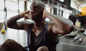 exercise basics office gym man