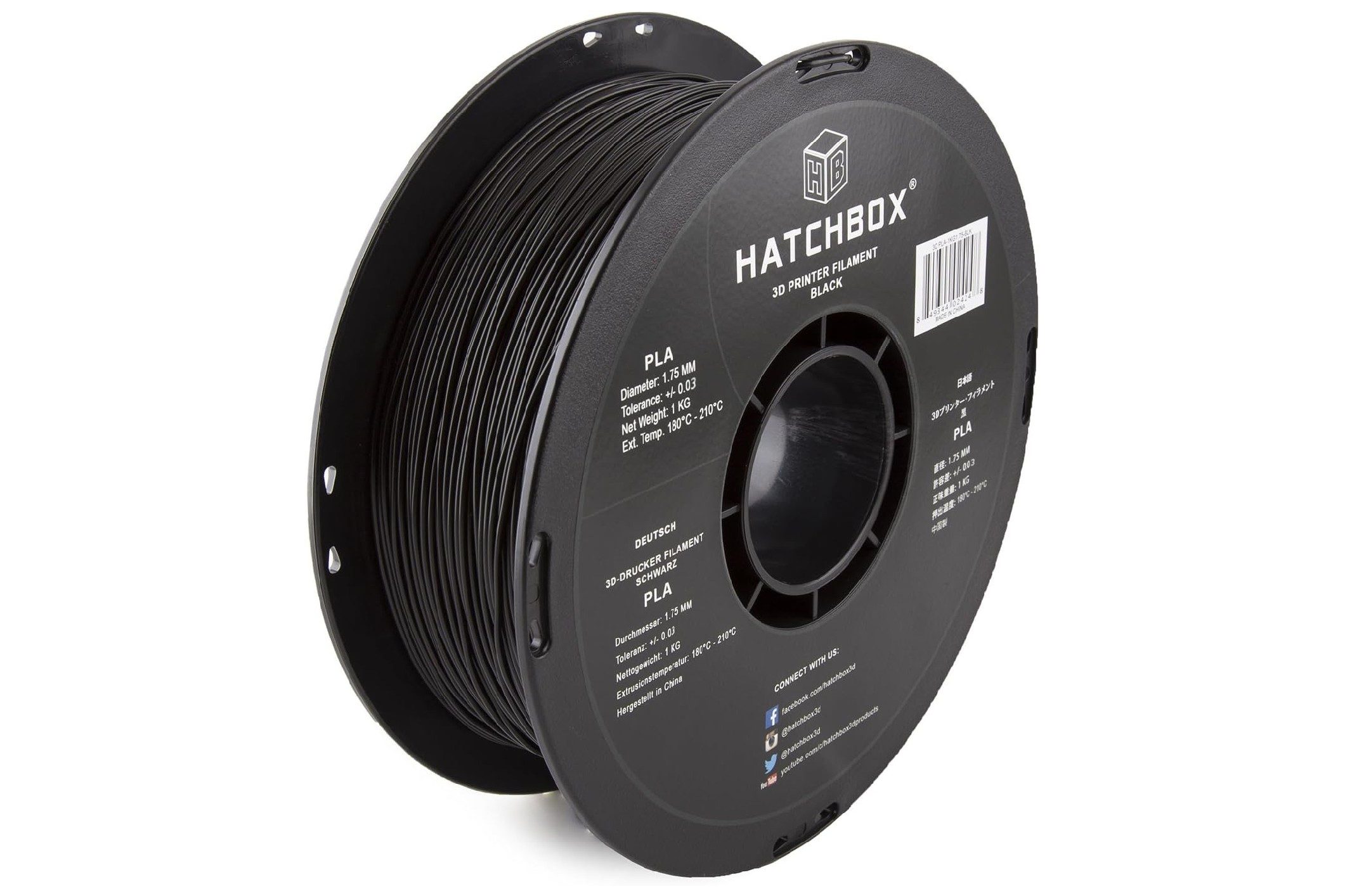 HATCHBOX PLA 3D Printer Filament