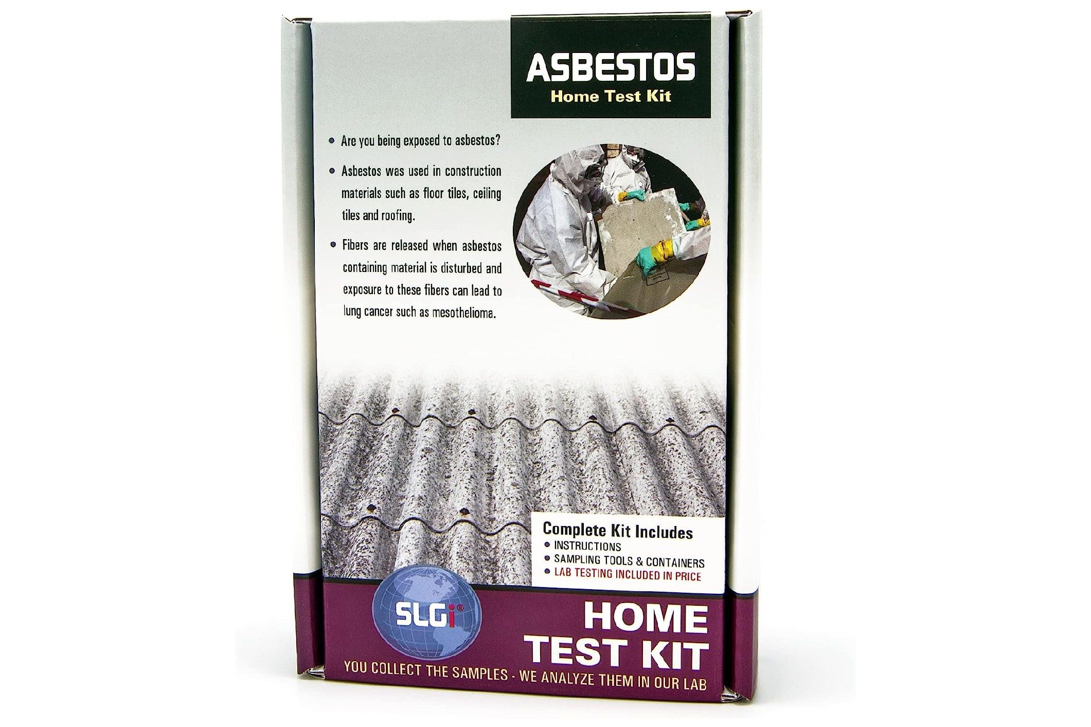 SLGI Certified Test Kits Asbestos Test Kit