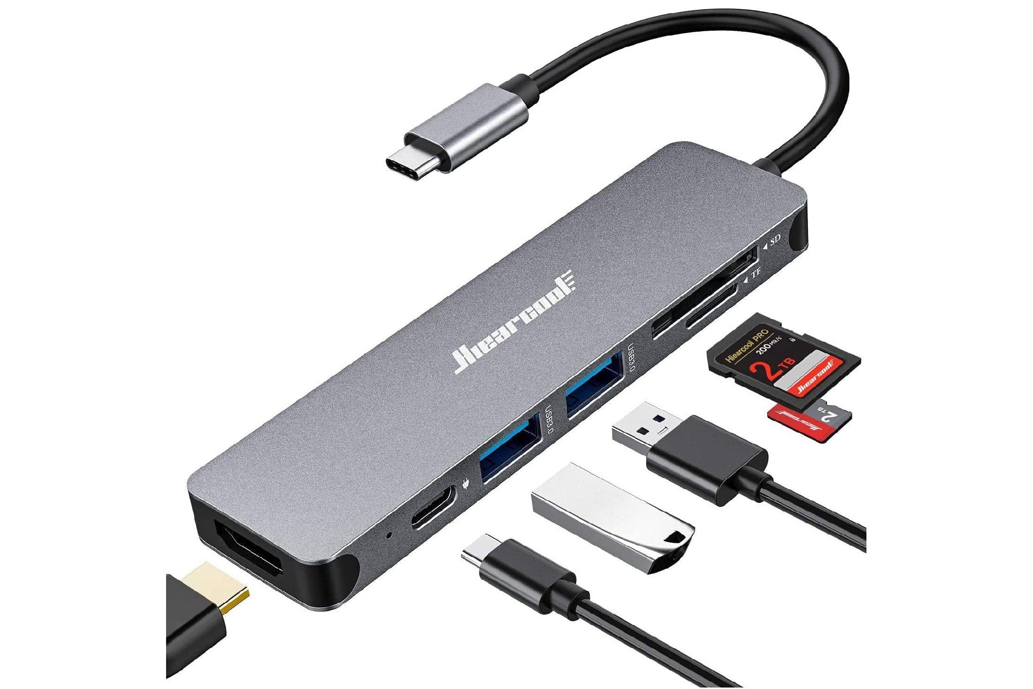 Hiearcool MacBook USB C Dongle