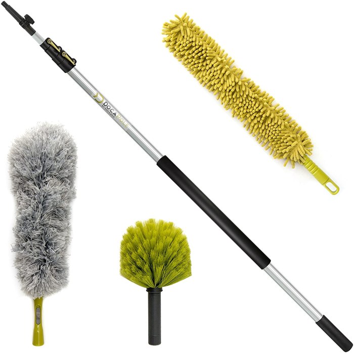 the best cobweb dusters with extension poles duster