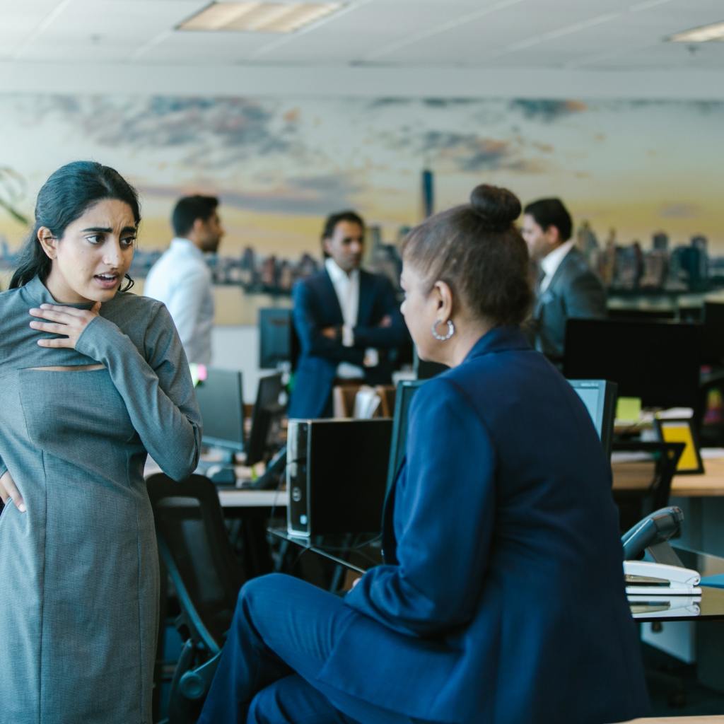 Women Talking In The Office
