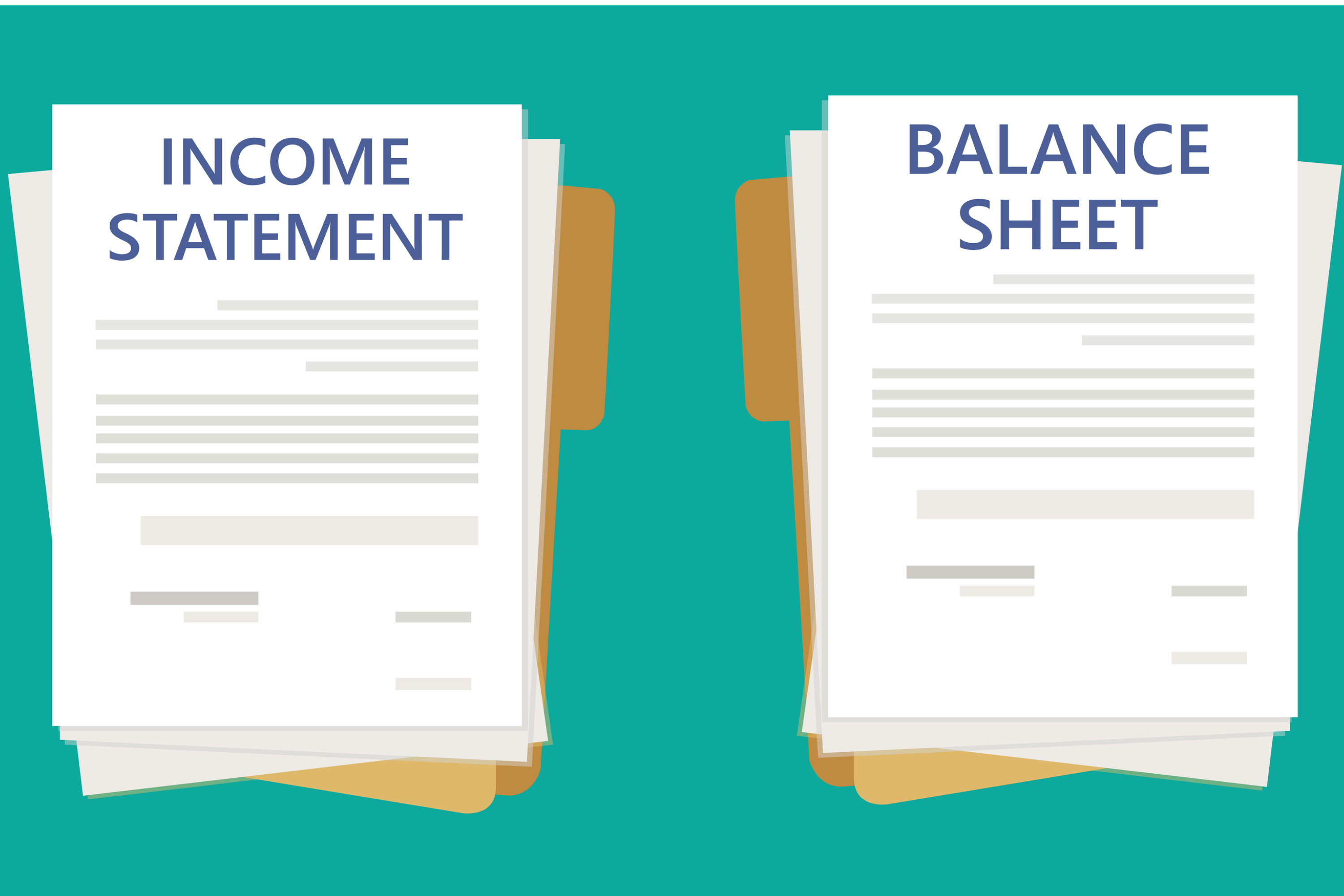 income statement and balance sheet image.