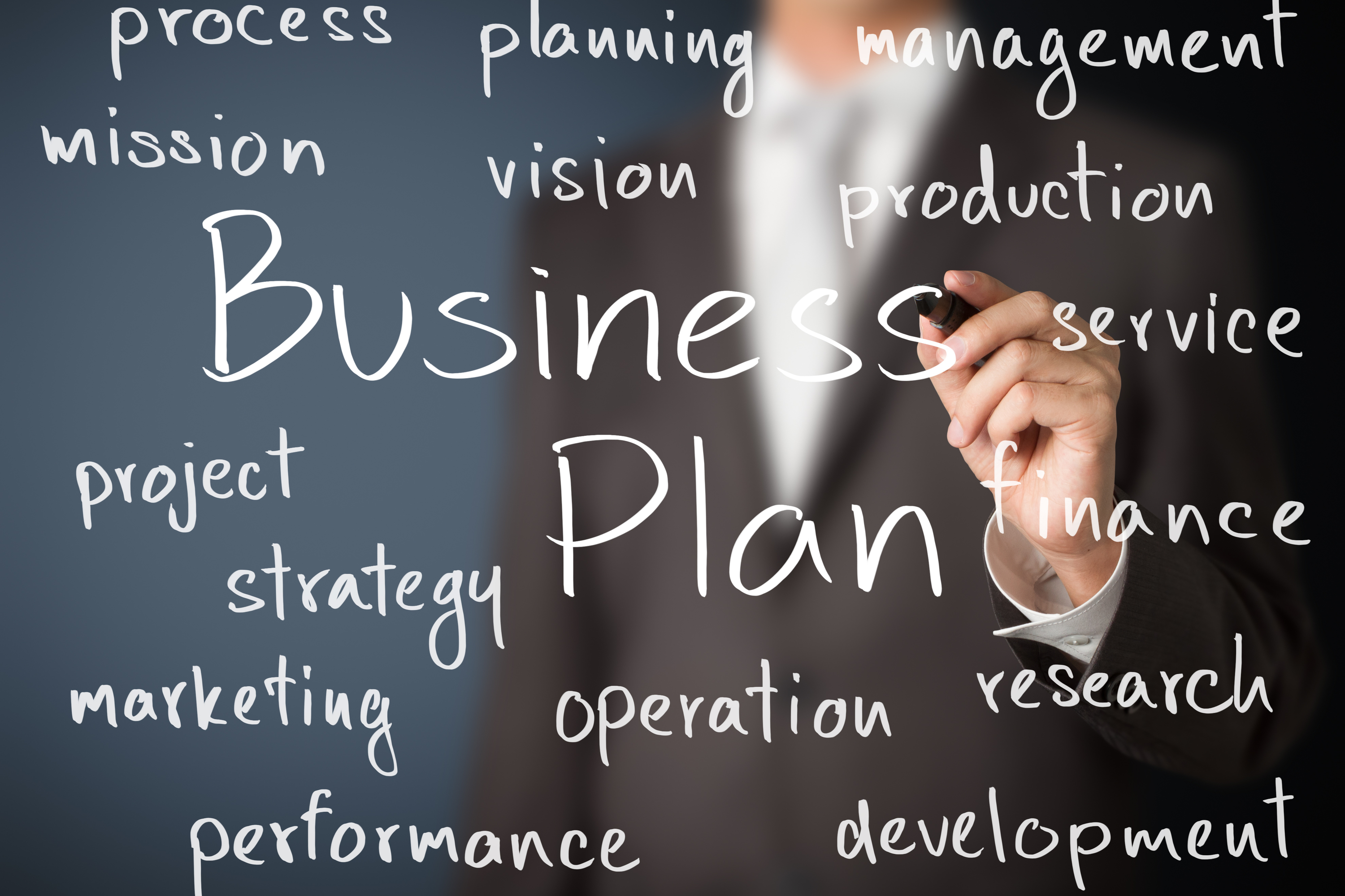 Business plan graphic