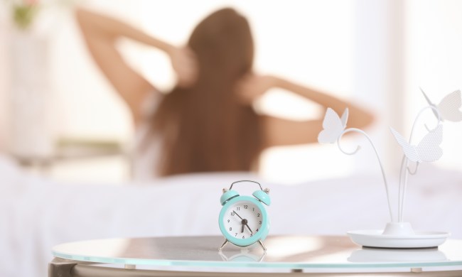 morning habits leaders alarm clock on table in bedroom