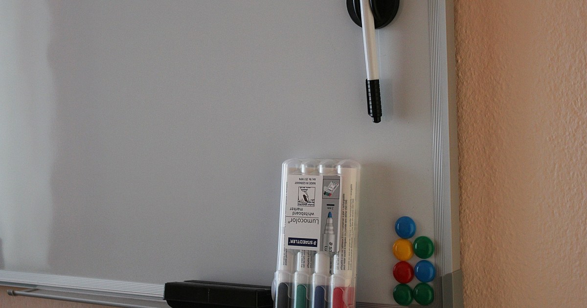 Dryerase markers Which last the longest? ToughJobs