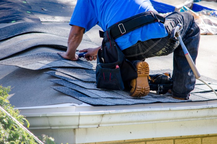 Home roof replacement