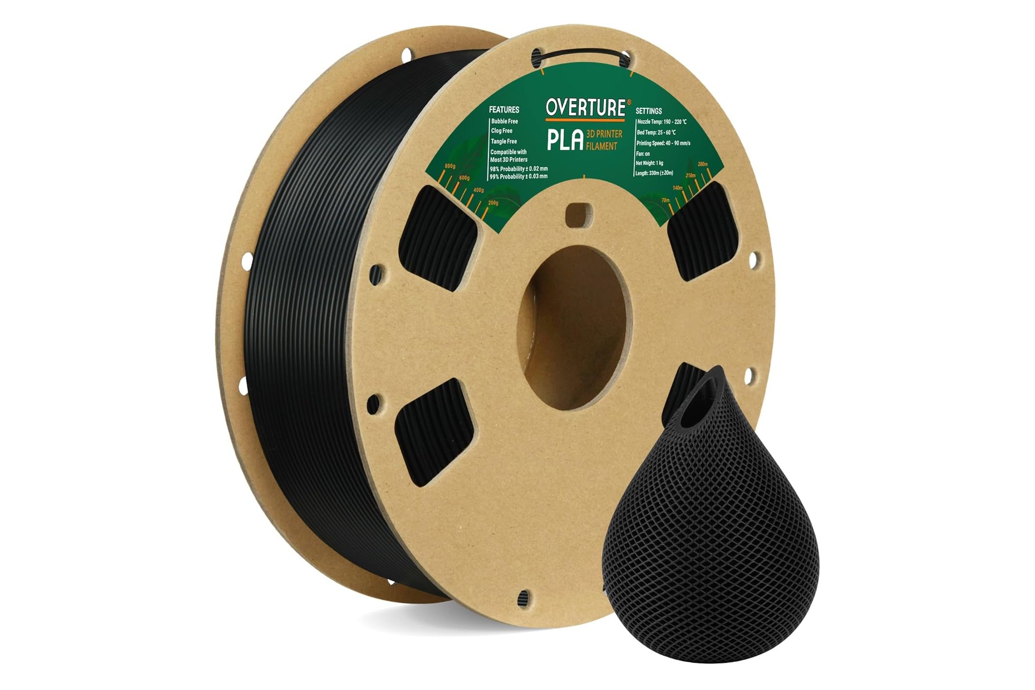 OVERTURE PLA Filament