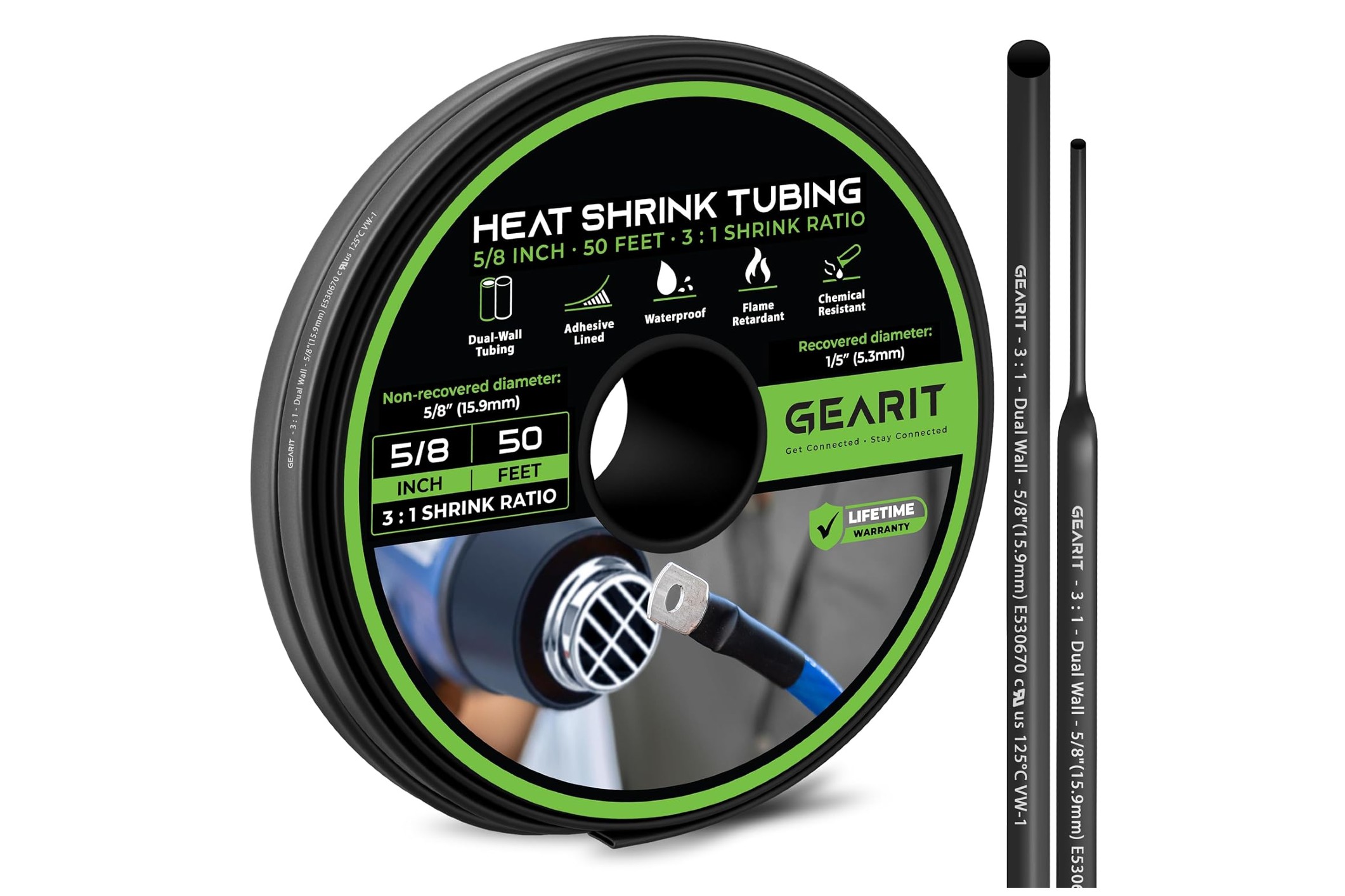 gear it heat shrink tubing