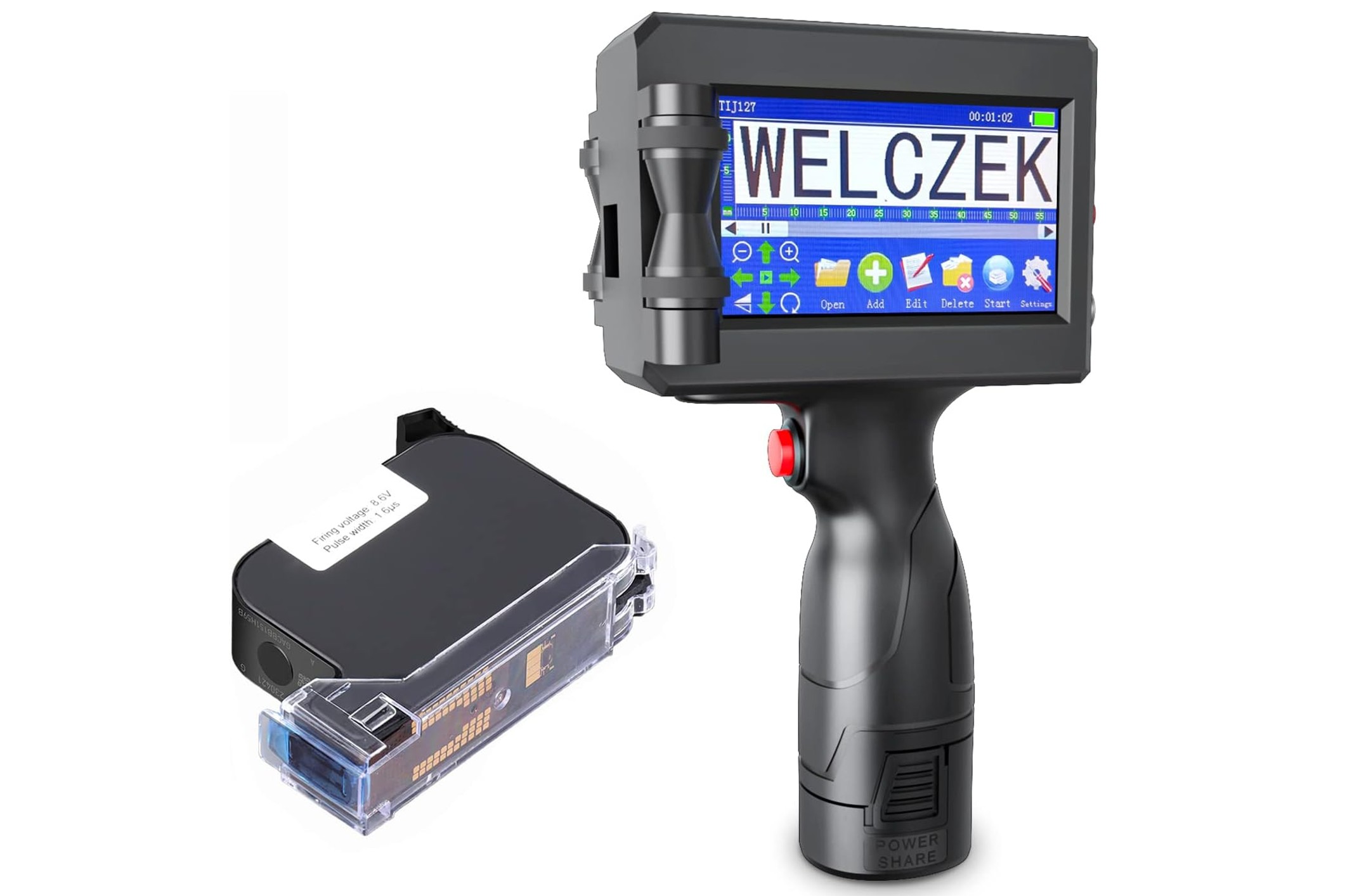welczek handheld inkjet printer