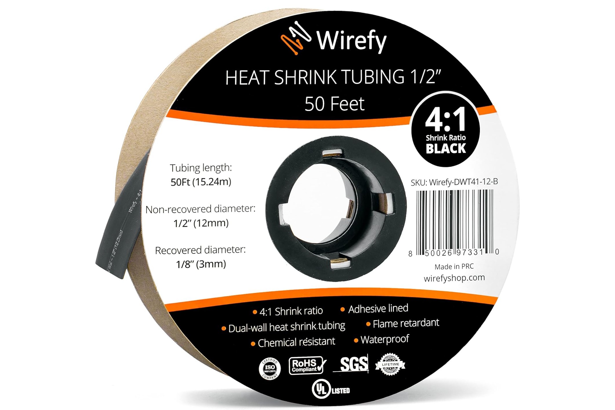wirefy heat shrink tubing